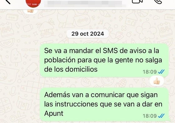 Un coordinador de Emergencias revela que la idea del SMS masivo se planteó a las 18.09, dos horas antes del envío