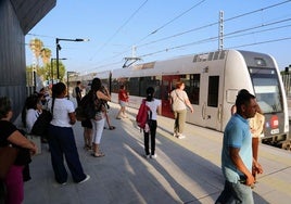 Estación de metro de Paiporta.