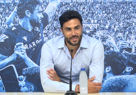 Vicente Iborra, en el anuncio de su retirada.
