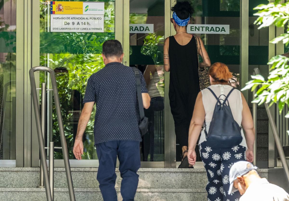 Unas dependencias de la Seguridad Social.