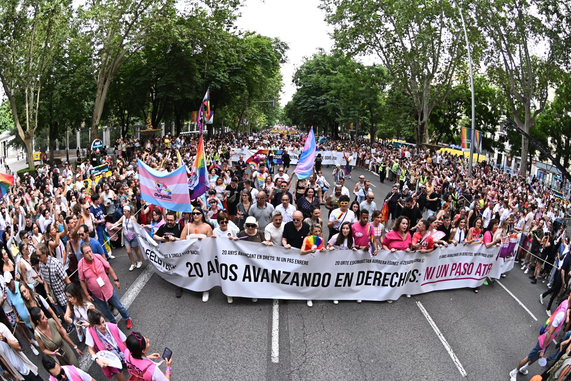 Las imágenes de la marcha del Orgullo 2025 en Madrid