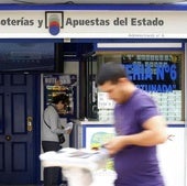 Una administración de lotería en una imagen de archivo.