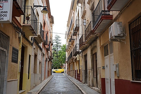 Calle, donde se encuentra el inmueble en el que se actuará.