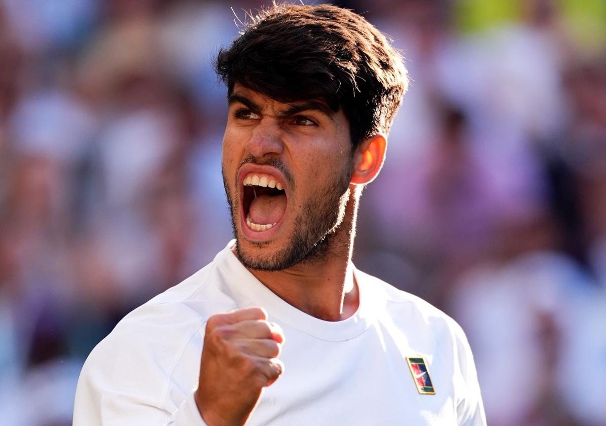 Carlos Alcaraz, tras derrotar a Cameron Norrie.