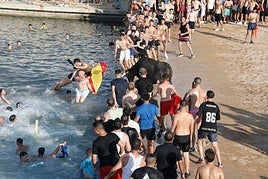Bous a la Mar en las fiestas de este año en Dénia.