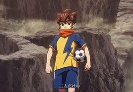 Imagen capturada del trailer de 'Inazuma Eleven: Victory Road'.