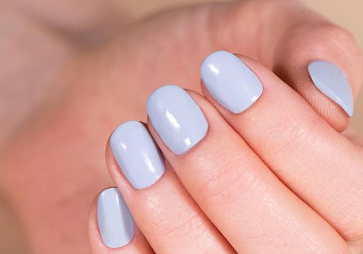 Uñas pintadas.