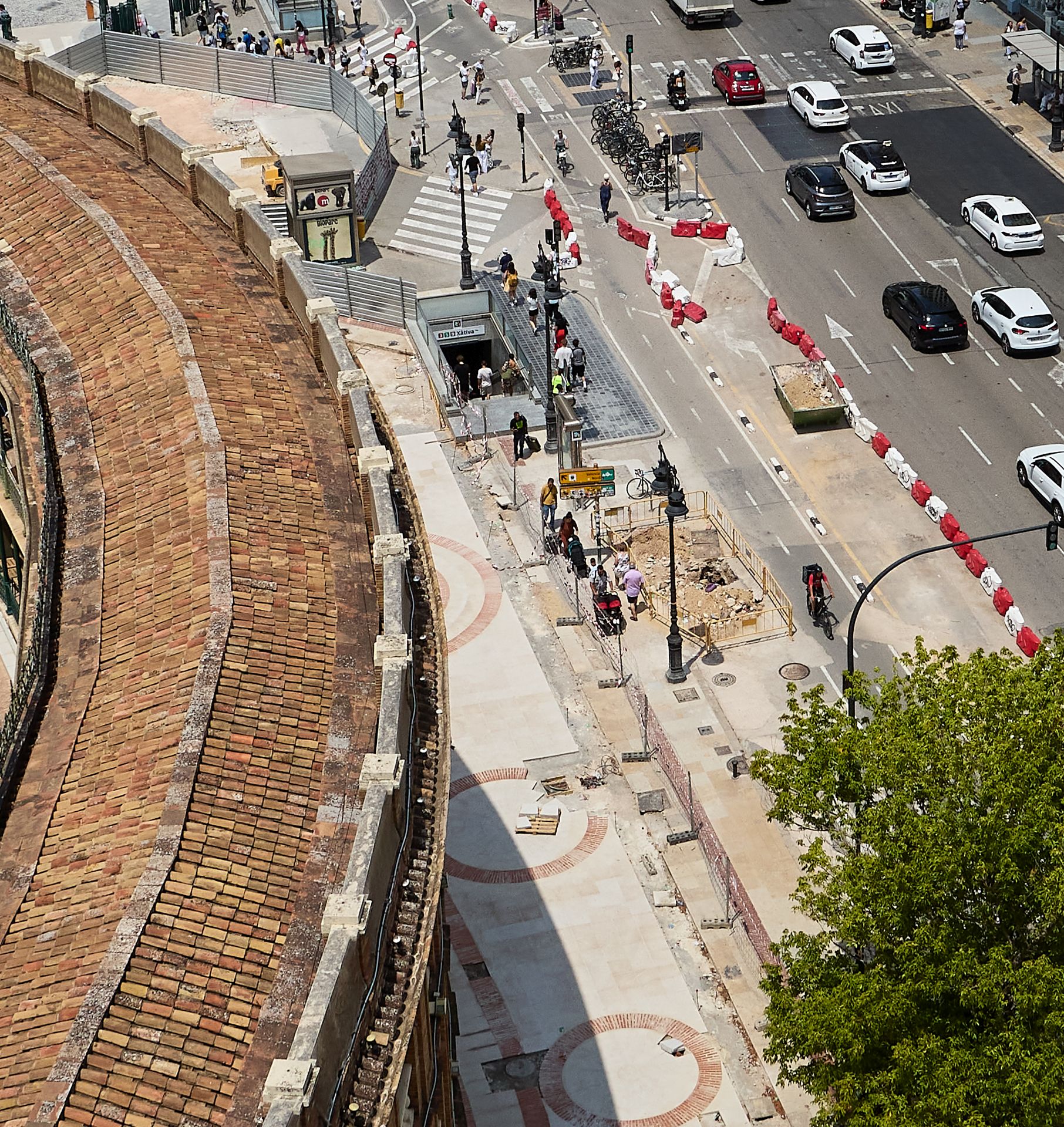 FOTOS | Así avanzan las obras de reforma en la plaza de toros de Valencia