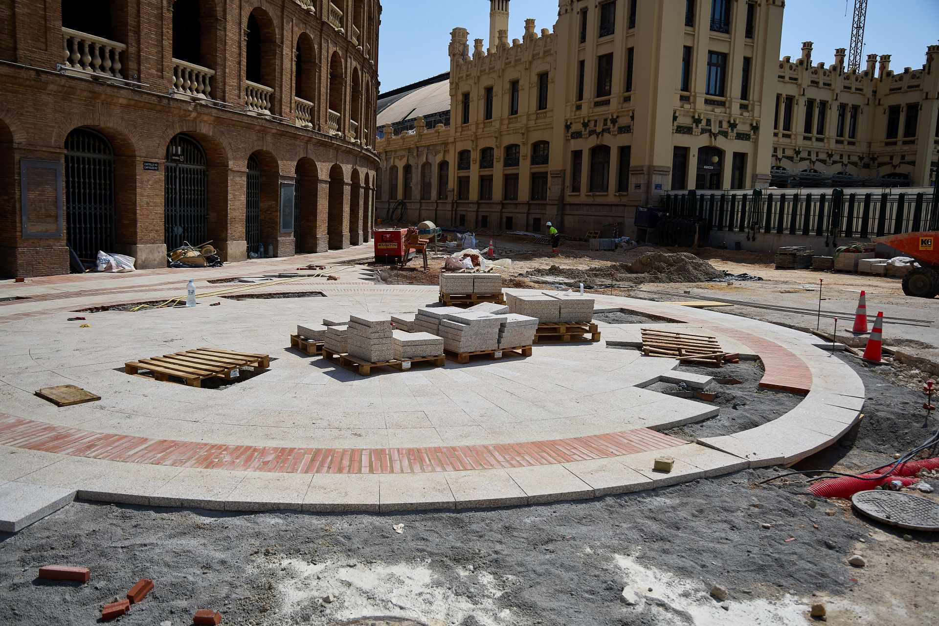 FOTOS | Así avanzan las obras de reforma en la plaza de toros de Valencia