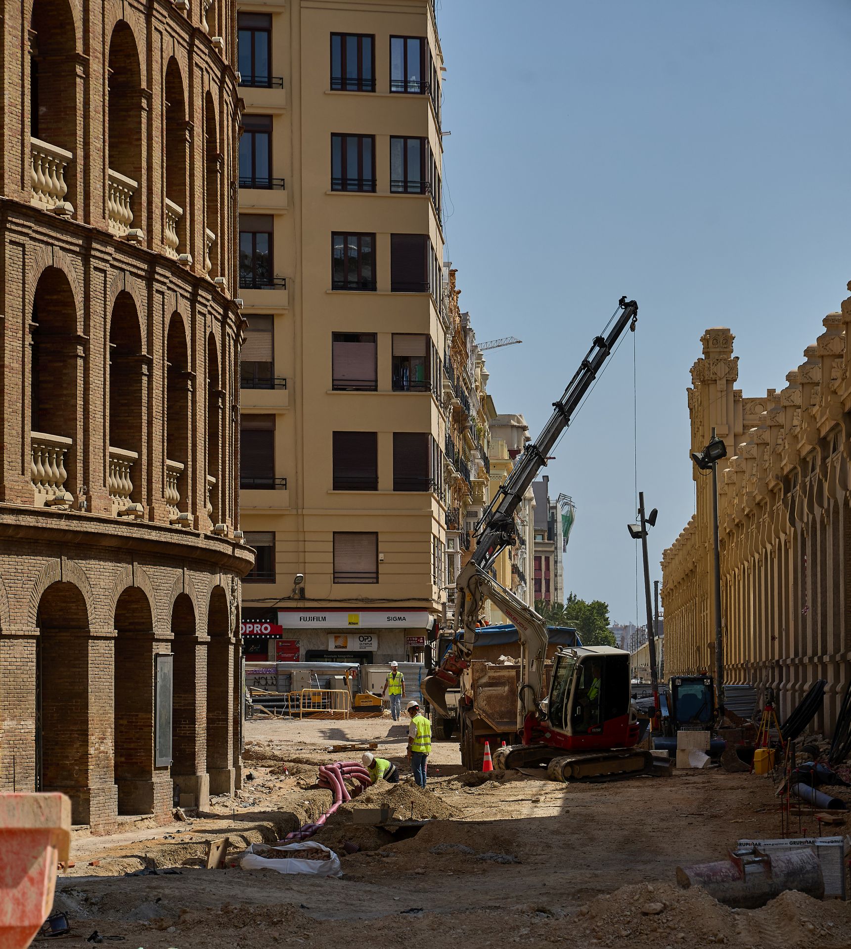 FOTOS | Así avanzan las obras de reforma en la plaza de toros de Valencia