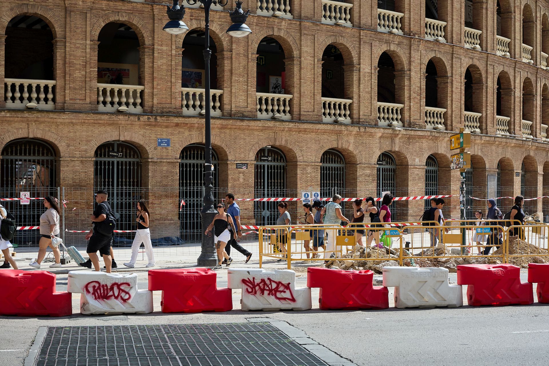 FOTOS | Así avanzan las obras de reforma en la plaza de toros de Valencia