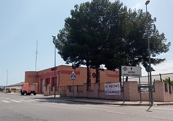 Parque de bomberos de Xàtiva.