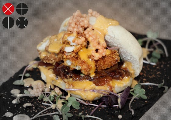 La tapa de Kiko's Gastrobar, ganadora del La Ruta de la Tapa de Ondara.