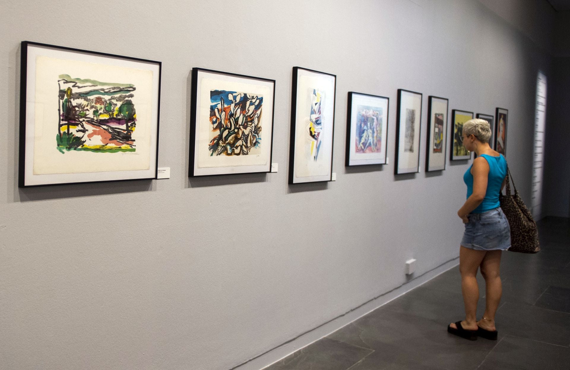 Exposición 'Il Bisonte. La singularidad de un taller y escuela de grabado'.