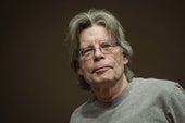 Stephen King en la presentación de una novela