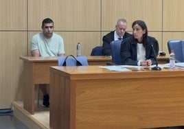 El joven condenado por asesinar a su madre a cuchilladas en un camping de Navalón.