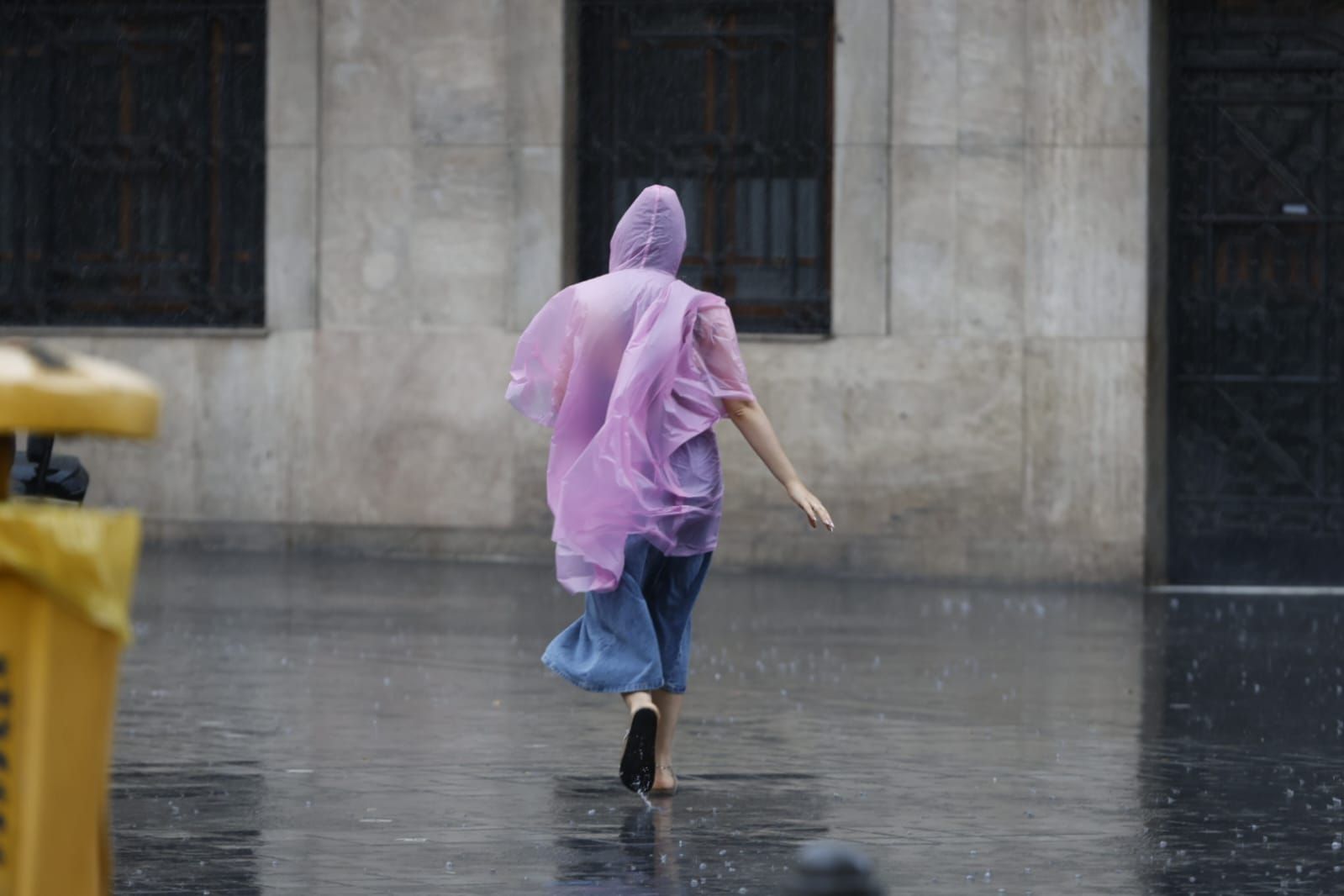 FOTOS | Fuertes lluvias en Valencia