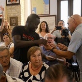 Acto de celebración del sorteo de redolins, en El Palmar.