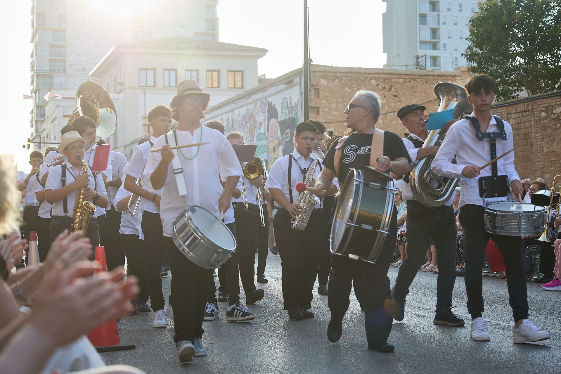 Quince bandas afectadas por la dana abren el Certamen Internacional de Valencia en La Torre