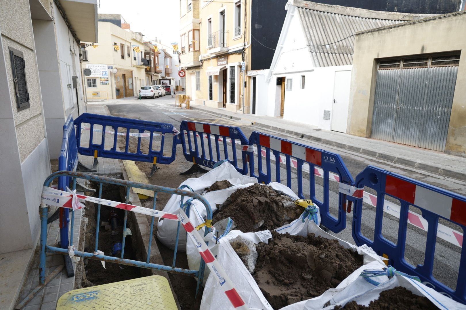 Nuevo reventón de una tubería de agua en El Palmar