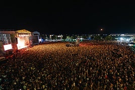 Asistentes al festival en una de las jornadas.