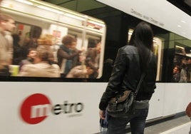 Retrasos en las líneas L3, L5, L7 y L9 de Metrovalencia debido al arrollamiento de una persona en la estación de la Alameda