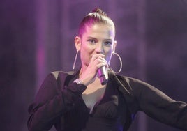 La cantante Natalia Jiménez, en una imagen de archivo.