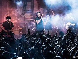 Grupo Auxili en concierto.