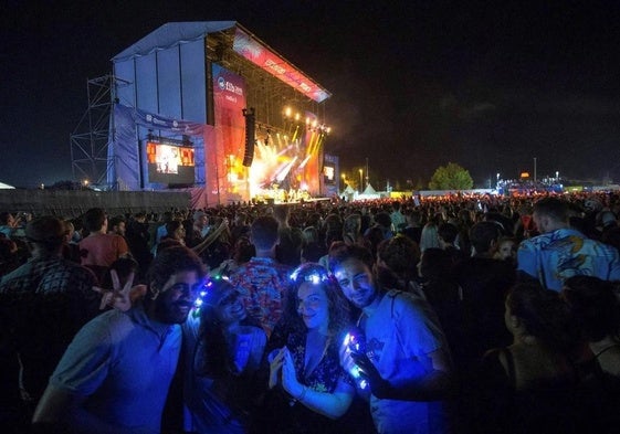 El público en una edición del Festival Internacional de Benicàssim.