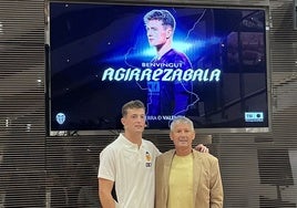 Julen Agirrezabala y José Manuel Sempere, juntos en la presentación