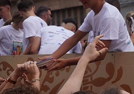 Imagen de una cabalgata en una edición anterior.