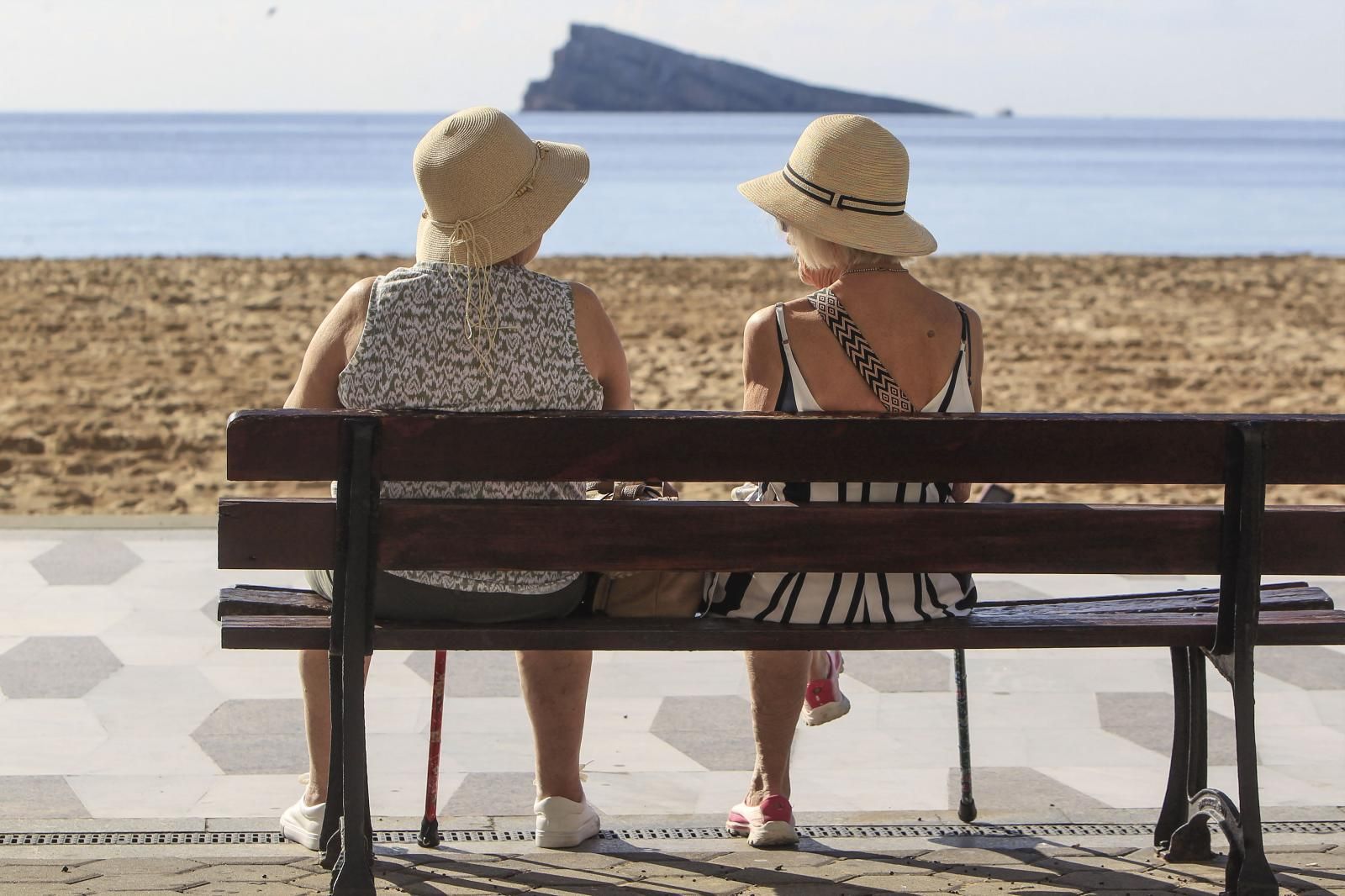 Playa de Levante, en Benidorm.