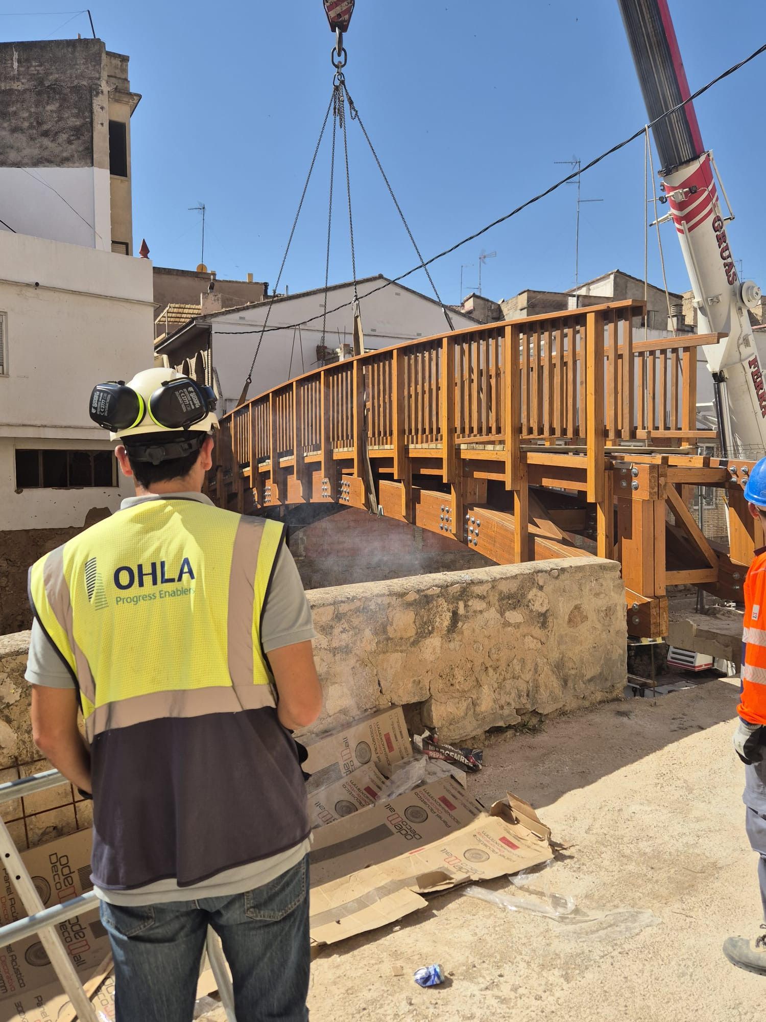 Fotos de la nueva pasarela de Chiva
