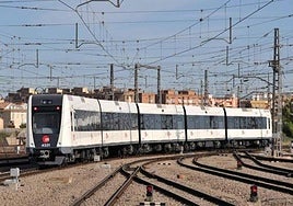 Un tren de Metrovalencia en una imagen de archivo.