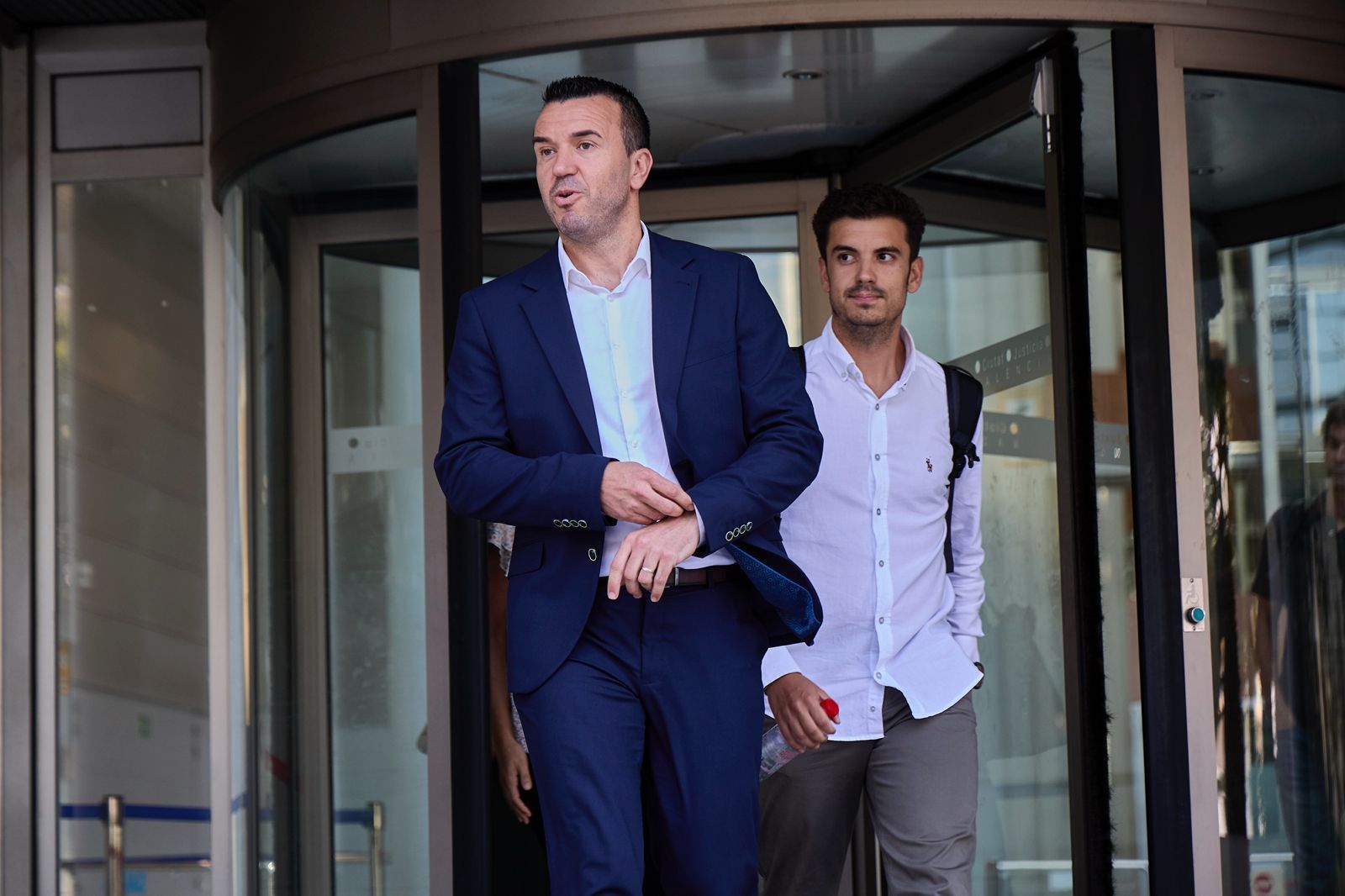 Vicent Mompó declara como testigo ante la jueza de la dana