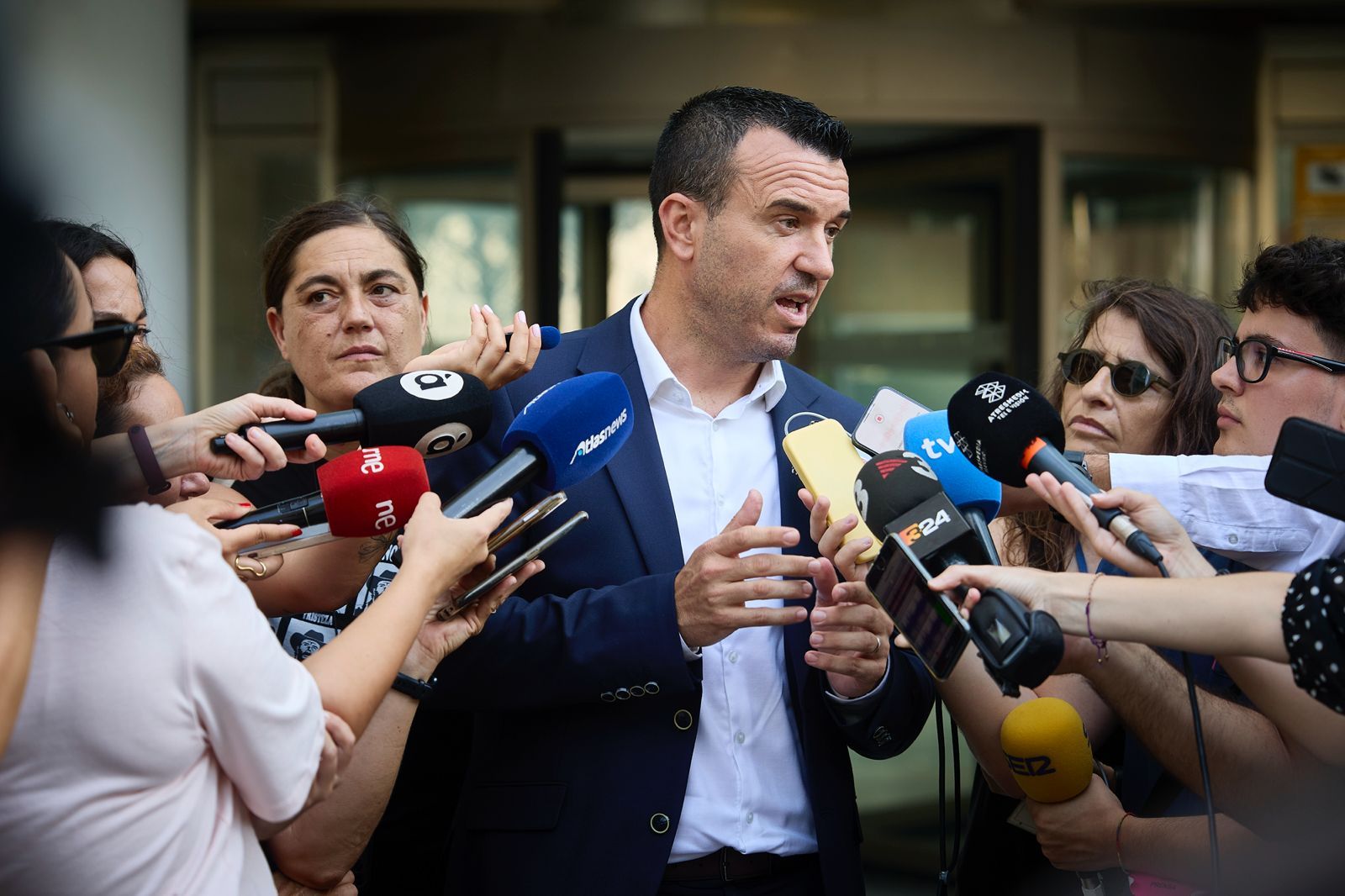 Vicent Mompó declara como testigo ante la jueza de la dana