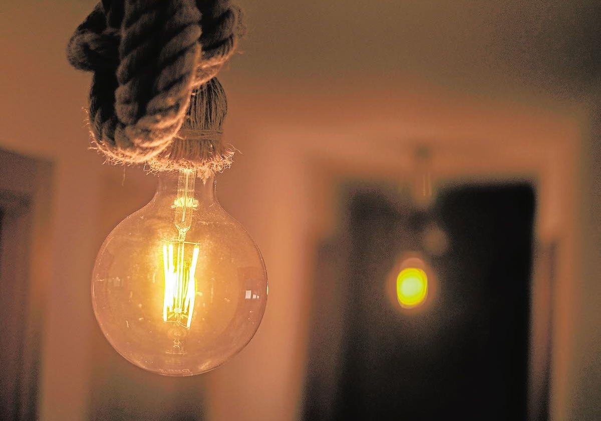 Bombilla de luz.