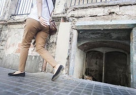 Una de las covetes de Sant Joan.