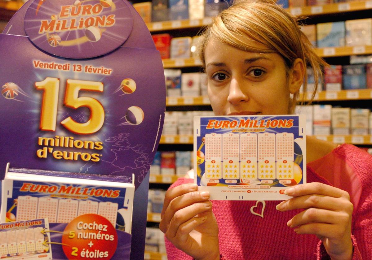 Una jugadora europea de Euromillones en una imagen de archivo.
