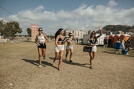 Imagen del Zevra, este sábado, durante el concierto de Omar Courtz