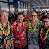 Francesc Pons, Juanvi Aguas, Quique Calabuig y Ricardo Orts.