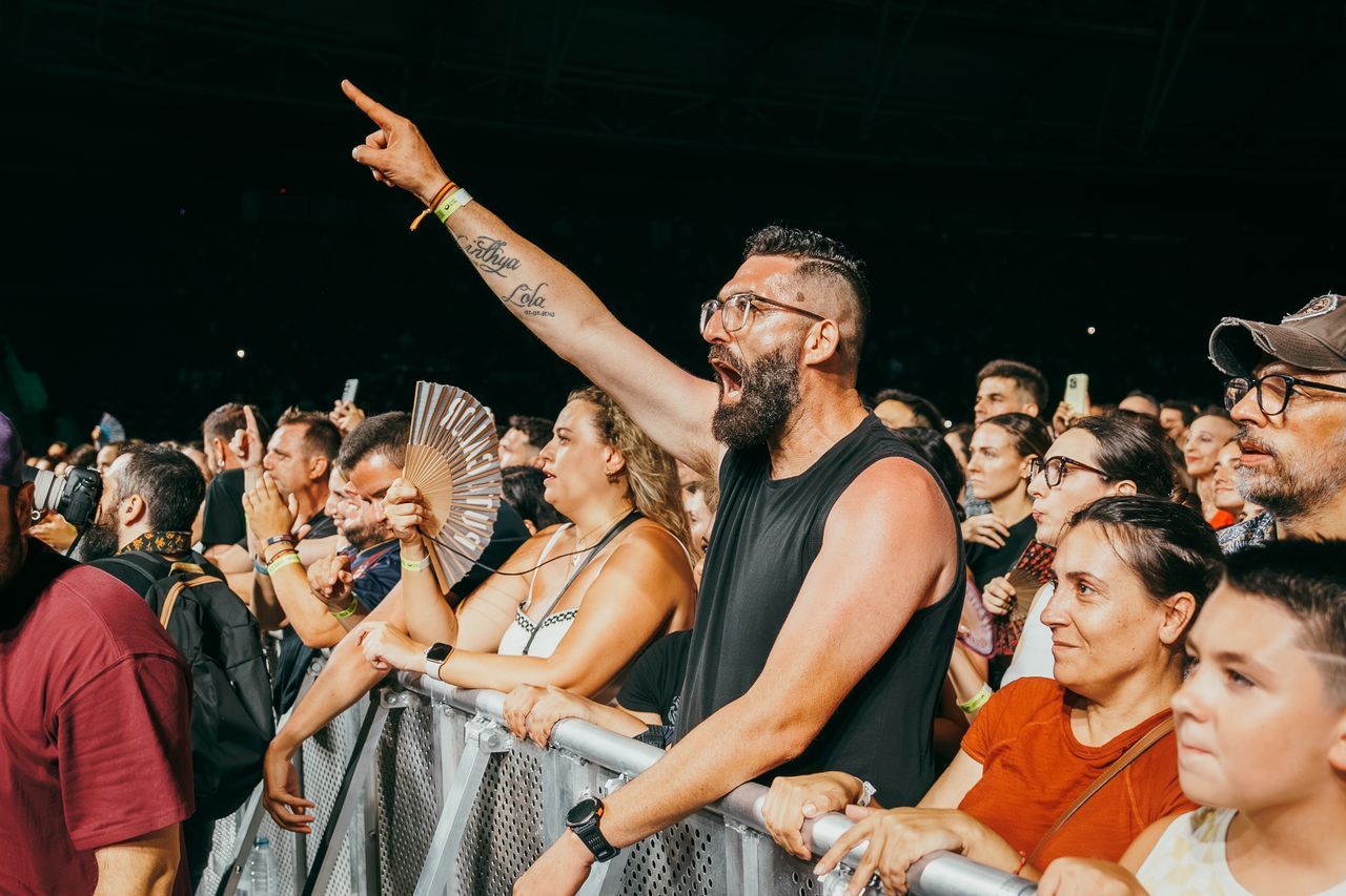 Fotos del concierto de Leiva en el Ciutat de Valencia