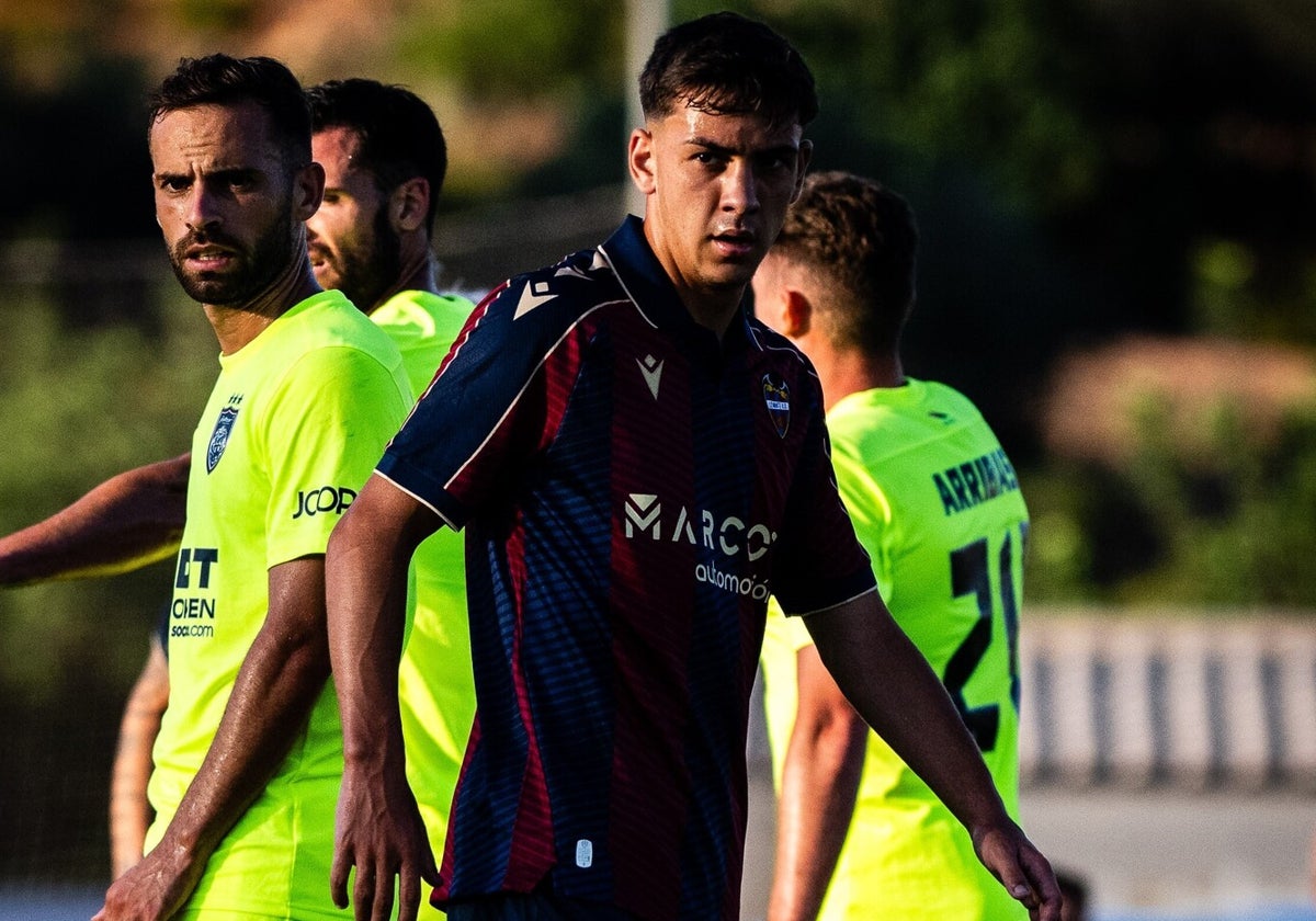 Edgar Alcañiz, en el partido contra el Johor.
