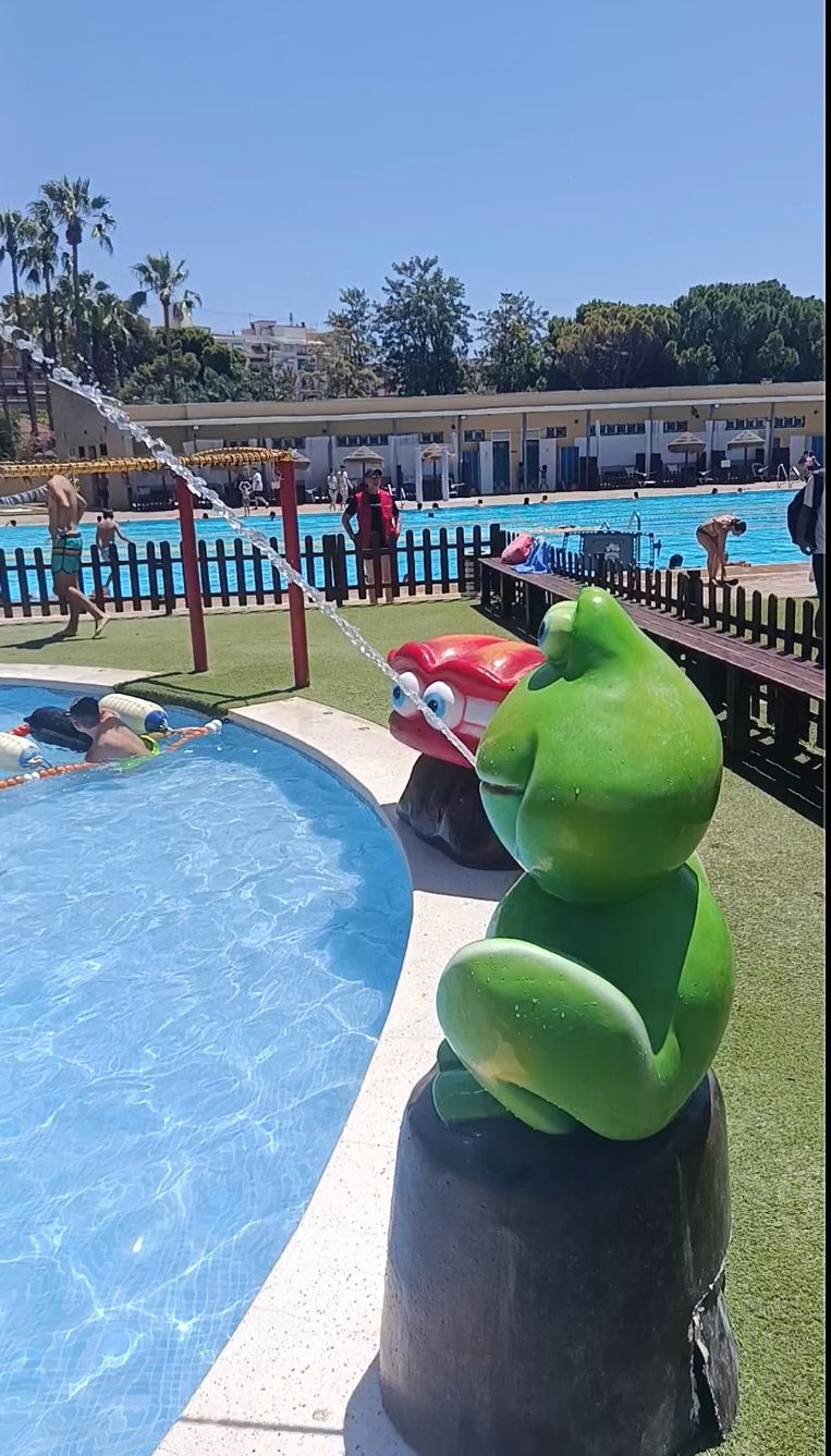 Imagen secundaria 1 - Zonas destacadas de la piscina del Oeste.