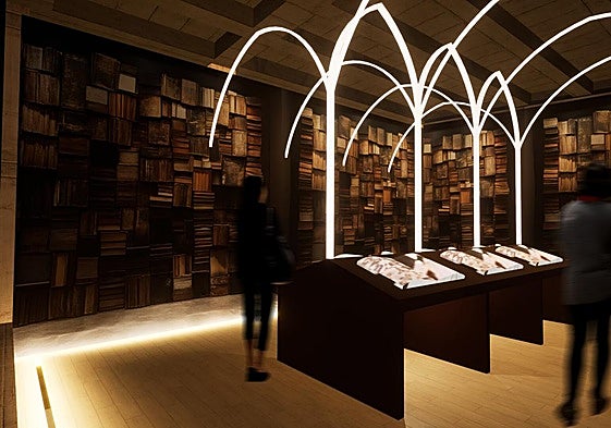 Render del futuro Centro de Interpretación del Santo Cáliz.