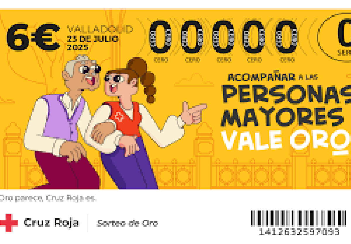 El Sorteo de la Cruz Roja apuesta por el oro