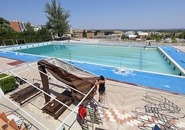La piscina de verano de Chiva, el pasado día 7.