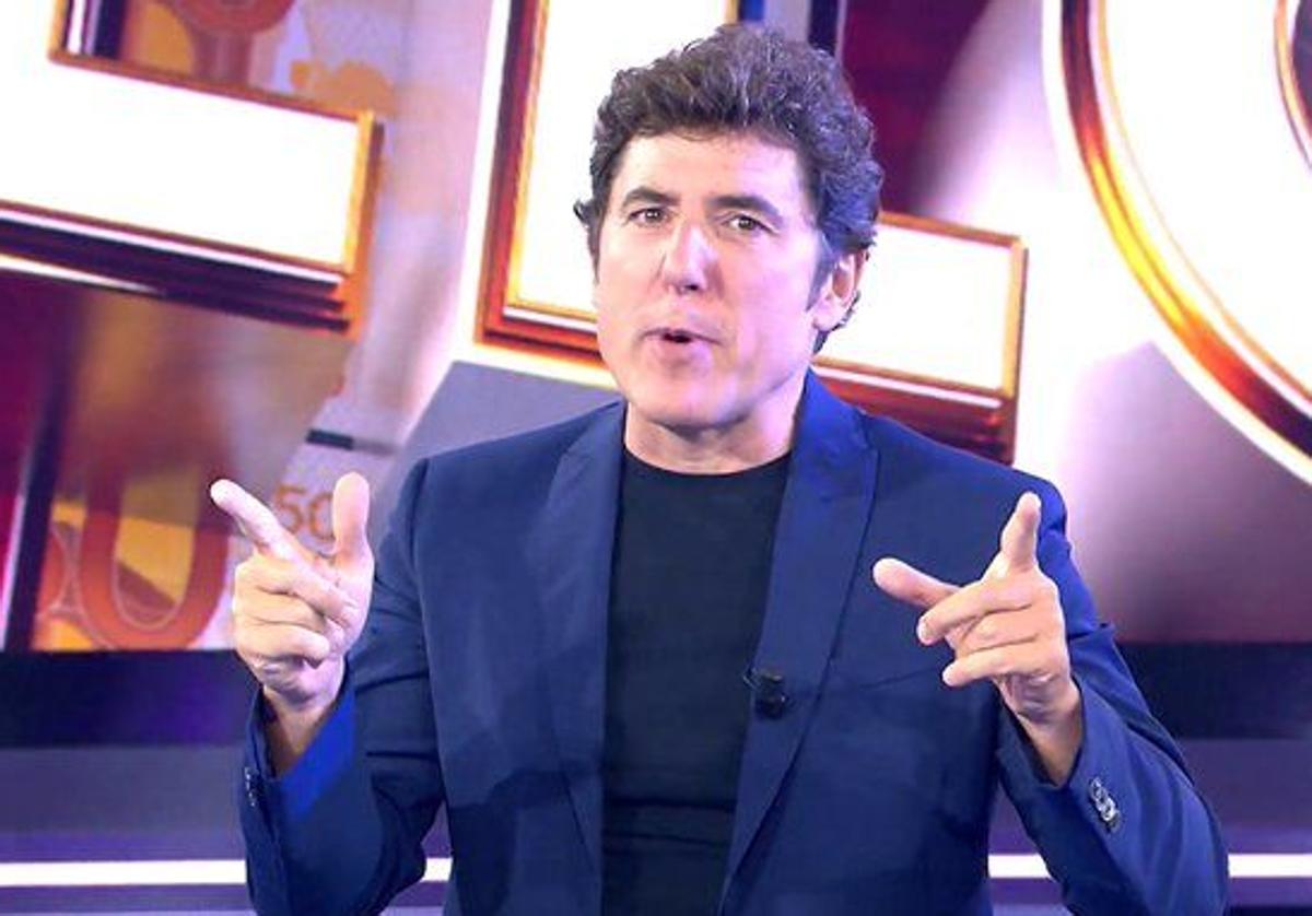 Manel Fuentes, presentador de 'Atrapa un millón'.