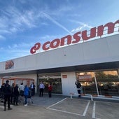 Un supermercado de Consum.