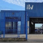 Entrada a una ITV.